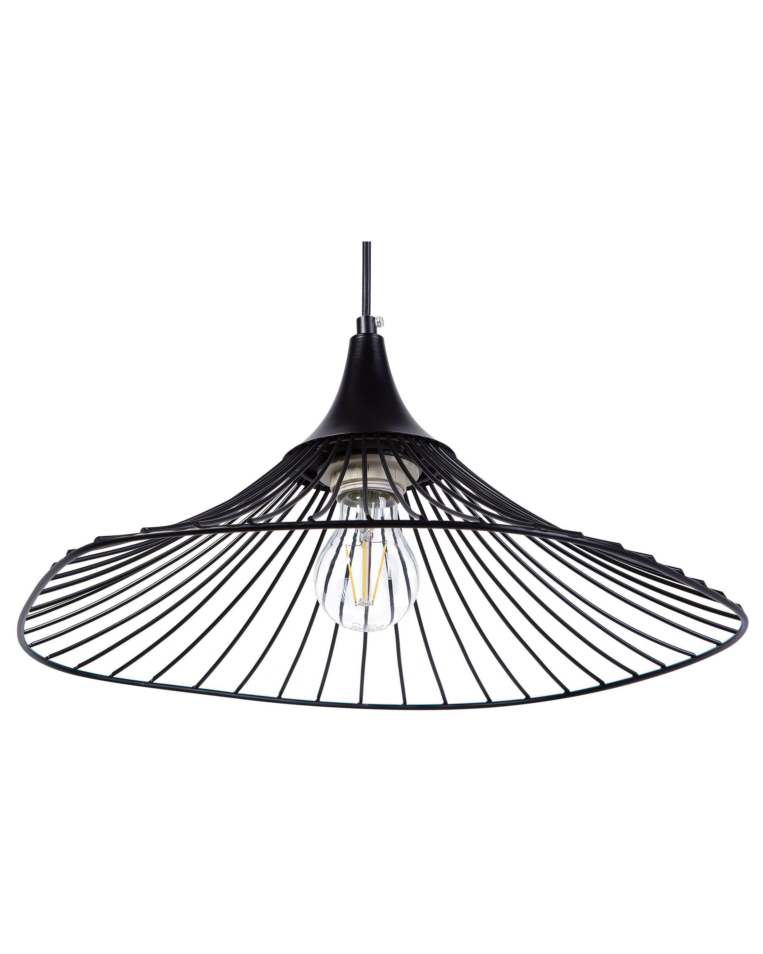 Beliani Lampe suspension en Métal Moderne MAZARO  