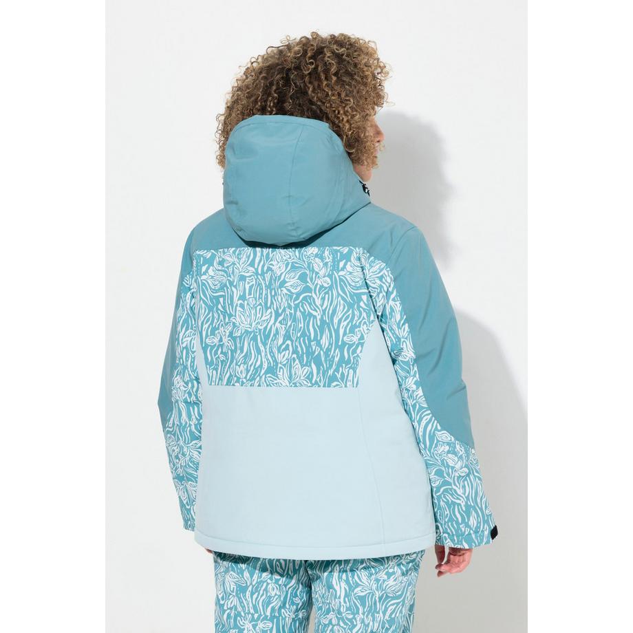 Ulla Popken  Veste technique HYPRAR à capuche, imperméable, jupe de protection contre la neige 