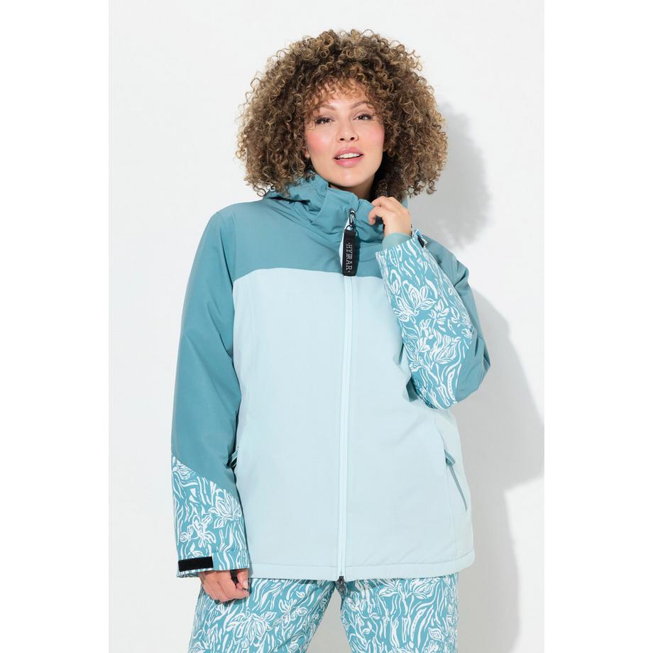 Ulla Popken  Veste technique HYPRAR à capuche, imperméable, jupe de protection contre la neige 