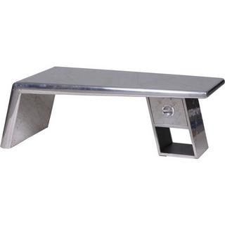 mutoni Table basse Aero argent 60x132  