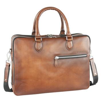 Domus Aktentasche 43 cm Cognac