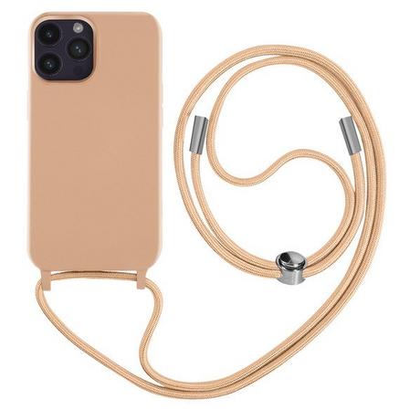 Avizar  Coque Cordon iPhone 14 Pro Rose 