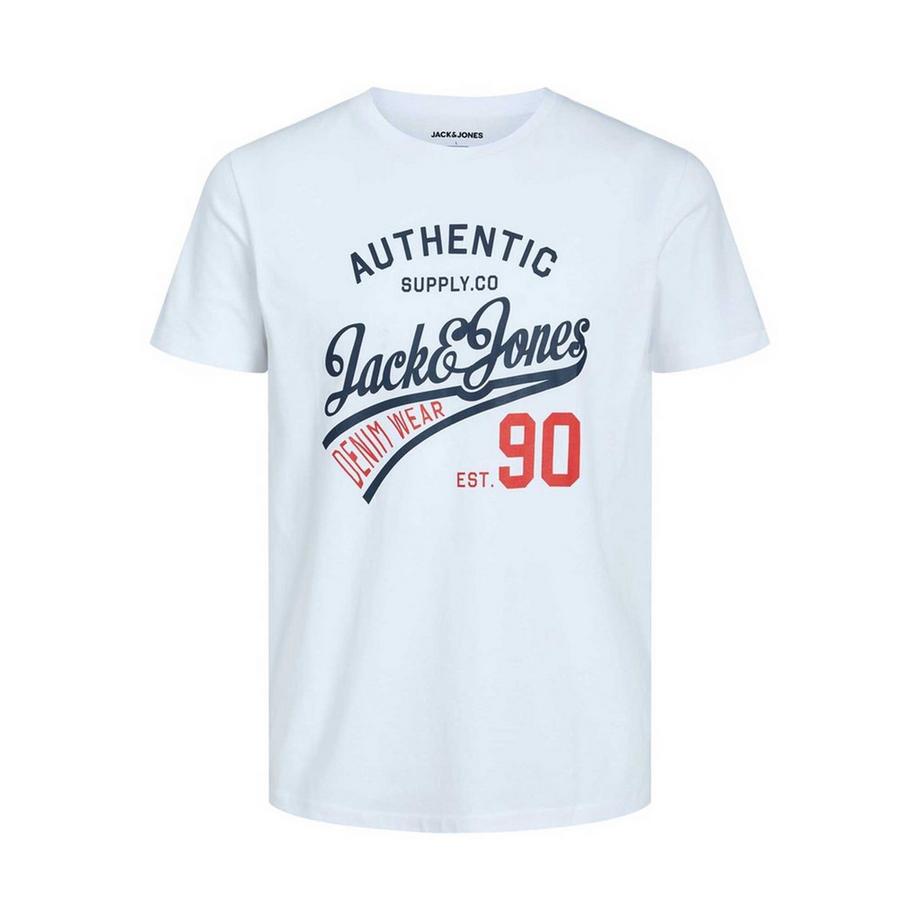 JACK & JONES  T-Shirt  6er Pack Bequem sitzend-JJETHAN TEE CREW NECK 3PK 