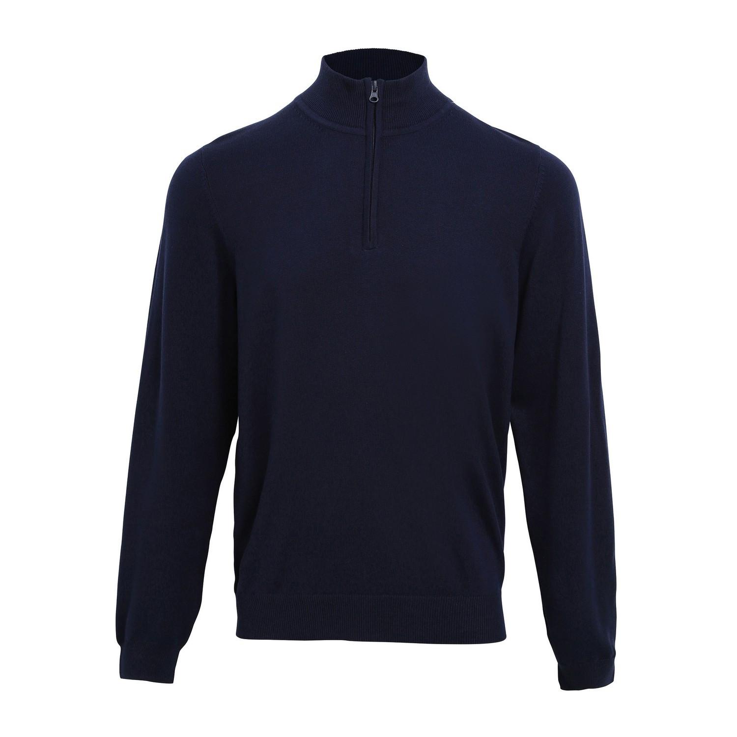 Image of Sweatshirt Reißverschluss Herren Marine 3XL