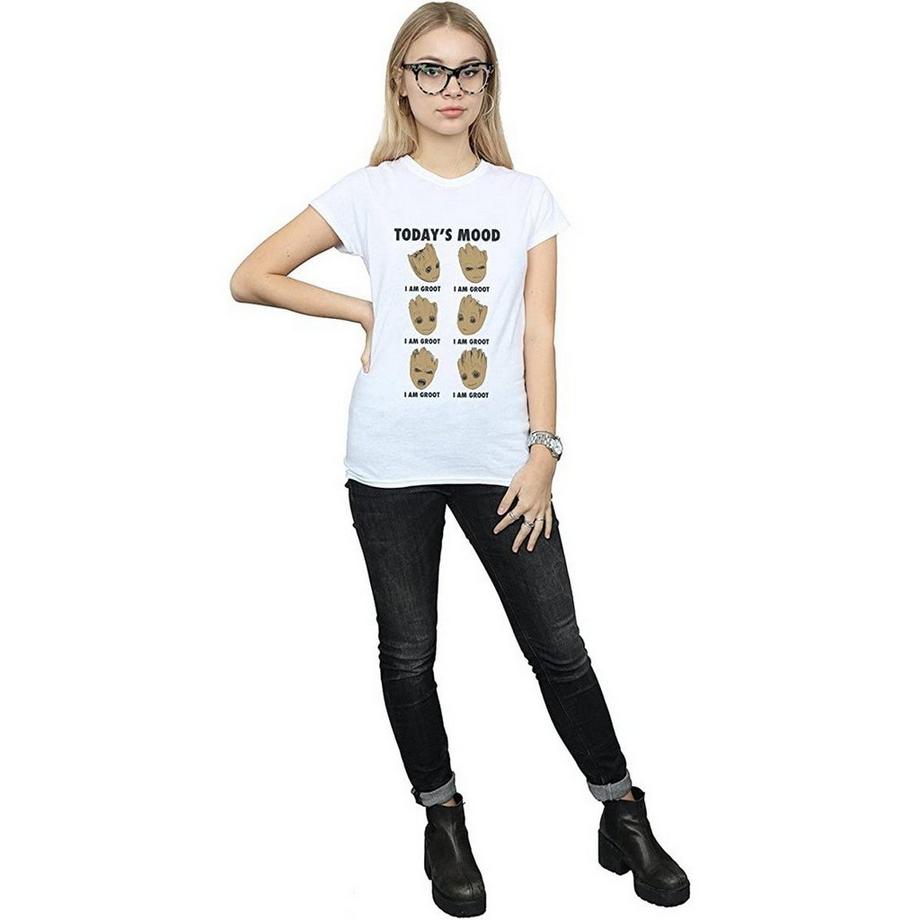 Guardians Of The Galaxy Today's Mood Bedrucktes T-Shirt  