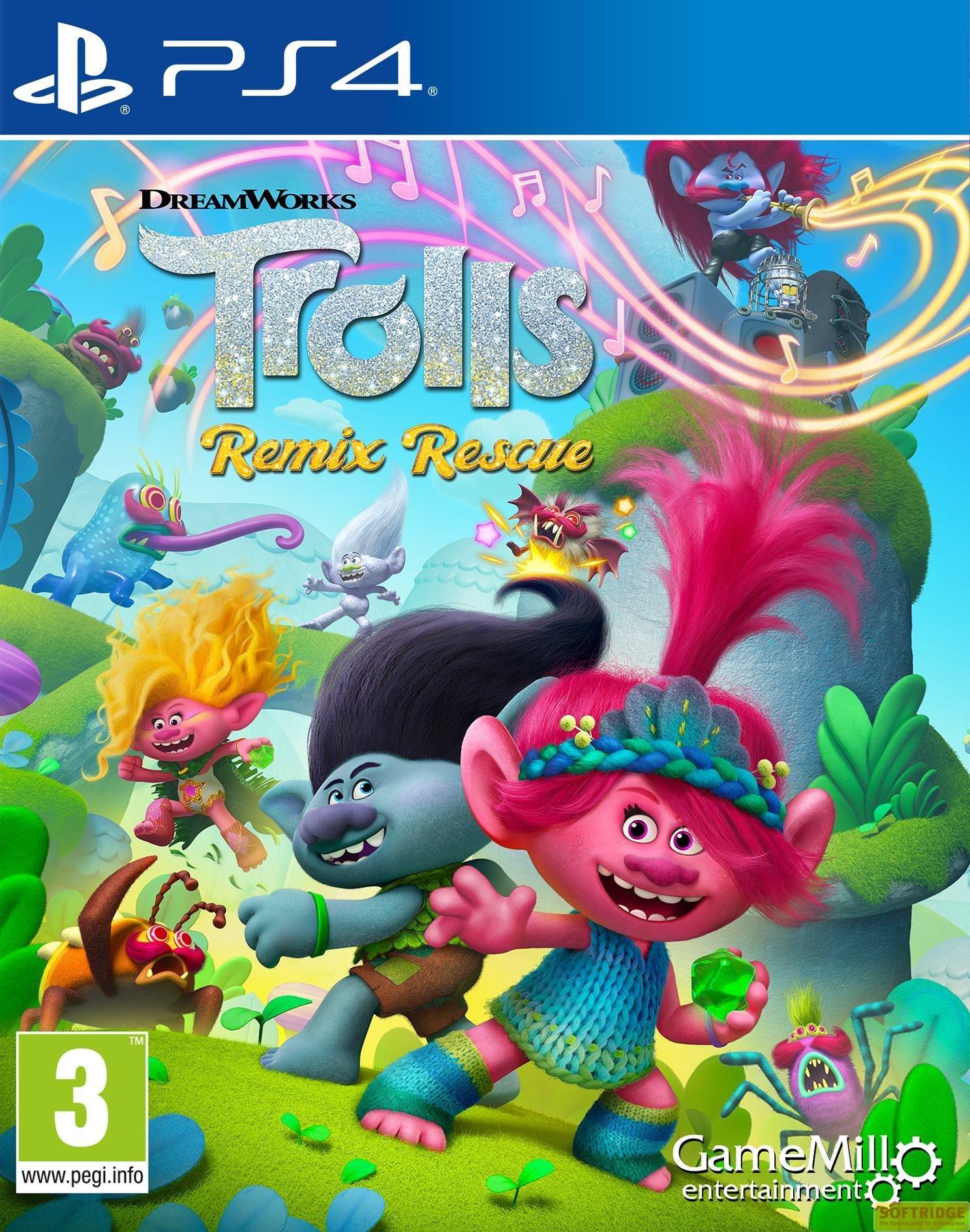 GameMill Entertainment  Trolls Remix Rescue 