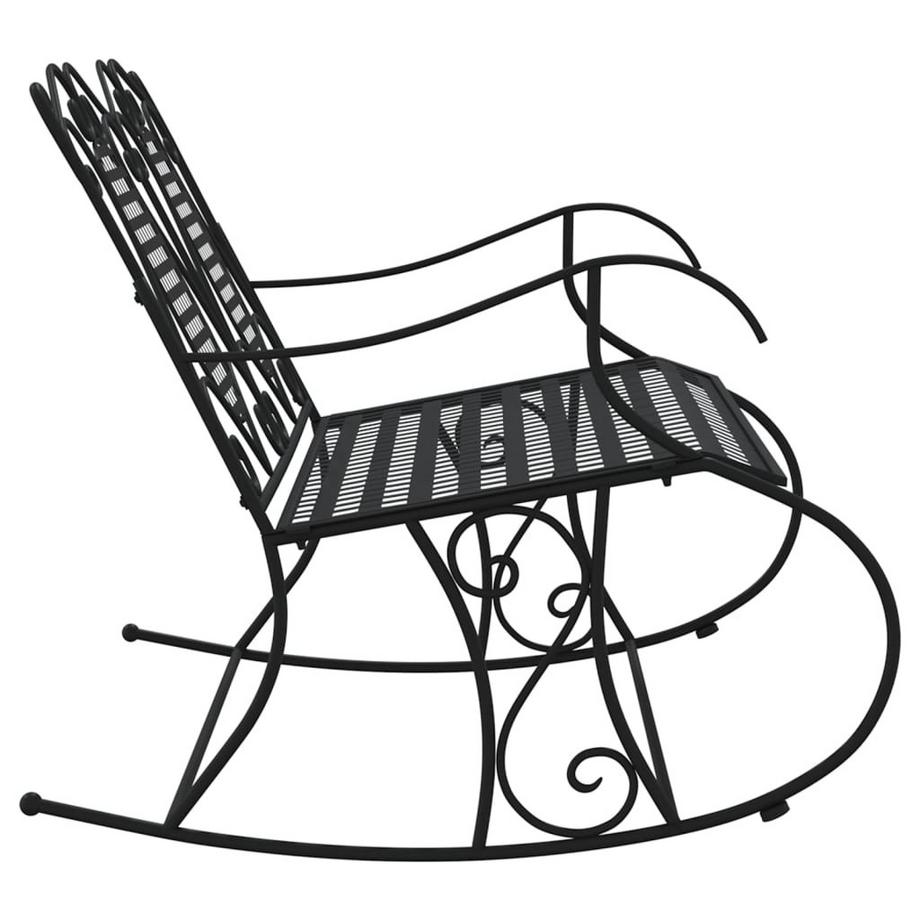 VidaXL Banc à bascule acier  