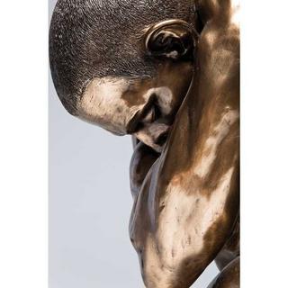 KARE Design Figurine Déco Homme Nu Câlin Bronze  