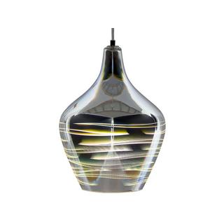 Beliani Lampe suspension en Verre Moderne SANGONE  