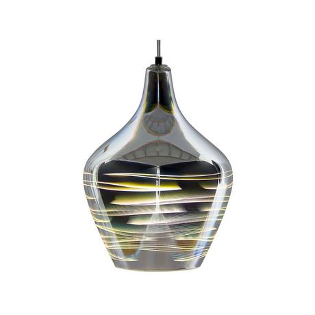 Beliani Lampe suspension en Verre Moderne SANGONE  