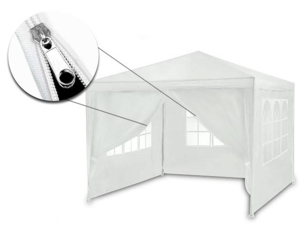 B2X Padiglione da giardino bianco 3x3m - Modello 4936  