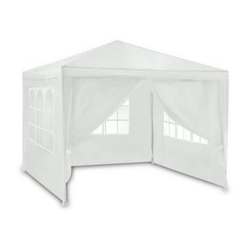 Pavillon de jardin blanc 3x3m - Modèle 4936