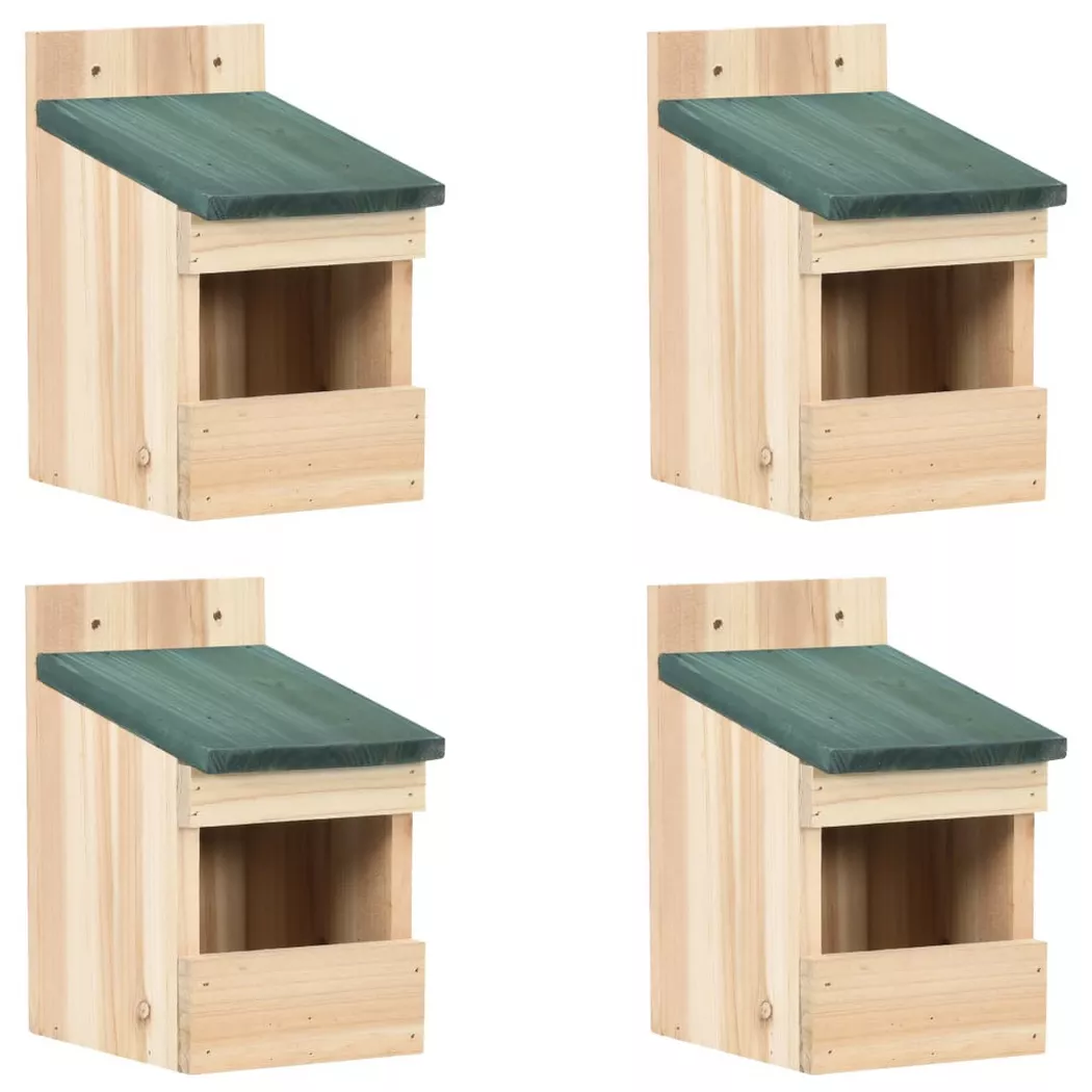 VidaXL - Vogelhaus holz, One Size, Beige
