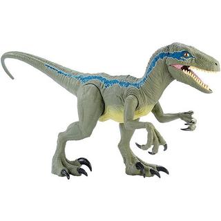 Mattel  Jurassic World Riesendino Velociraptor Blue 