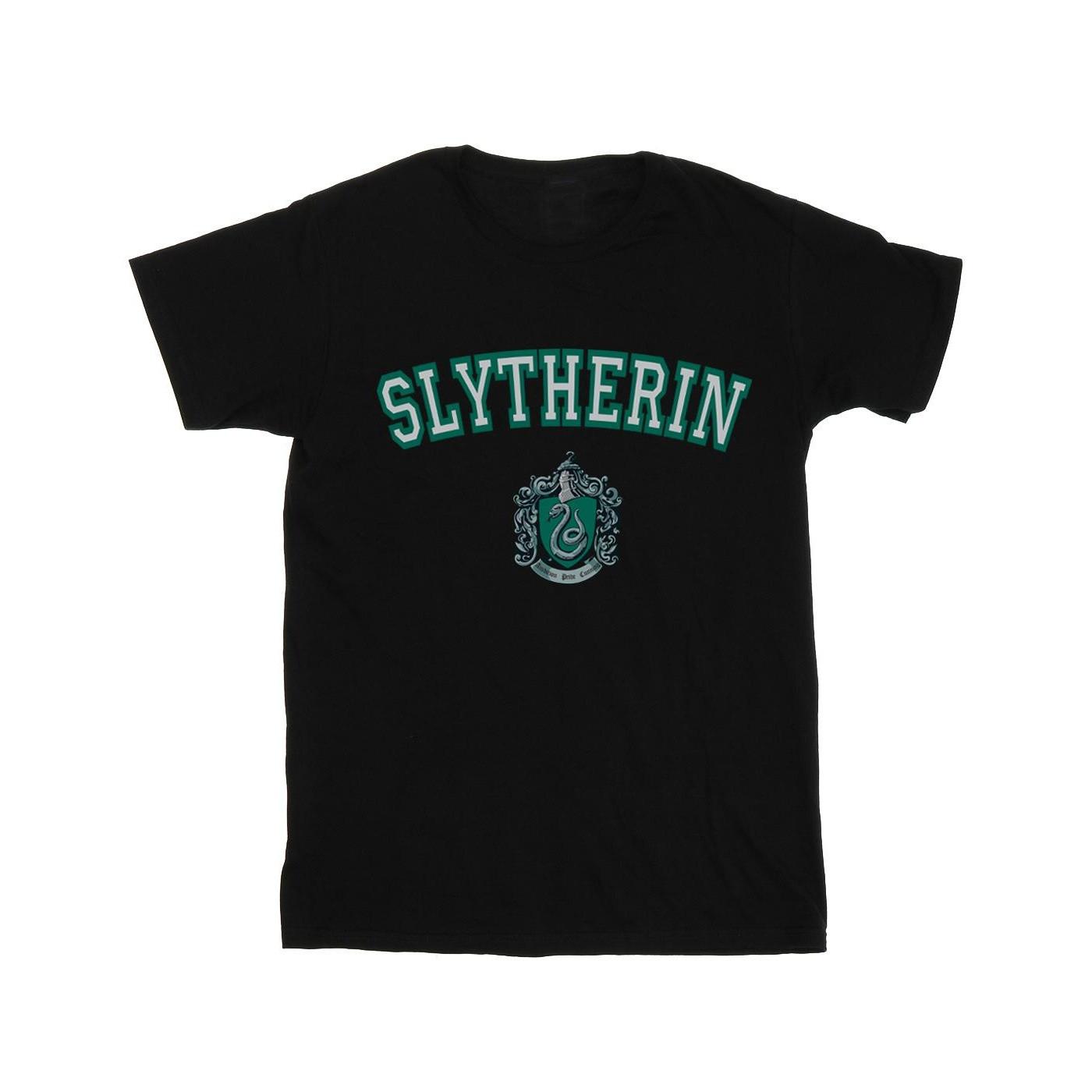 Image of Slytherin Crest Tshirt Herren Schwarz XXL