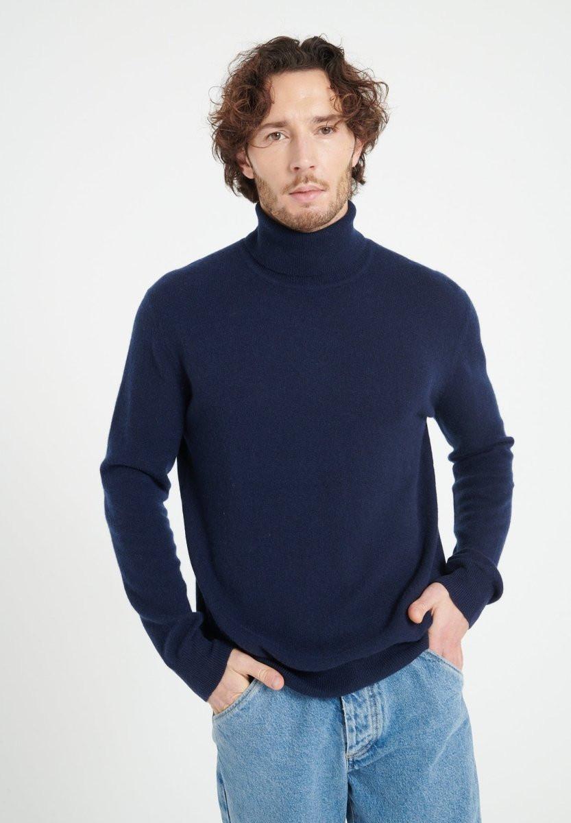 Studio Cashmere8  LUKE 3 Pull col roulé - 100% cachemire 