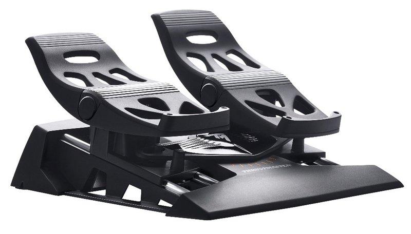 THRUSTMASTER  T.Flight Rudder Pedals Schwarz USB Pedale PC, PlayStation 4 