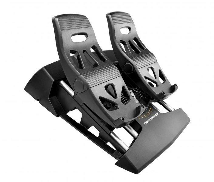 THRUSTMASTER  T.Flight Rudder Pedals Schwarz USB Pedale PC, PlayStation 4 