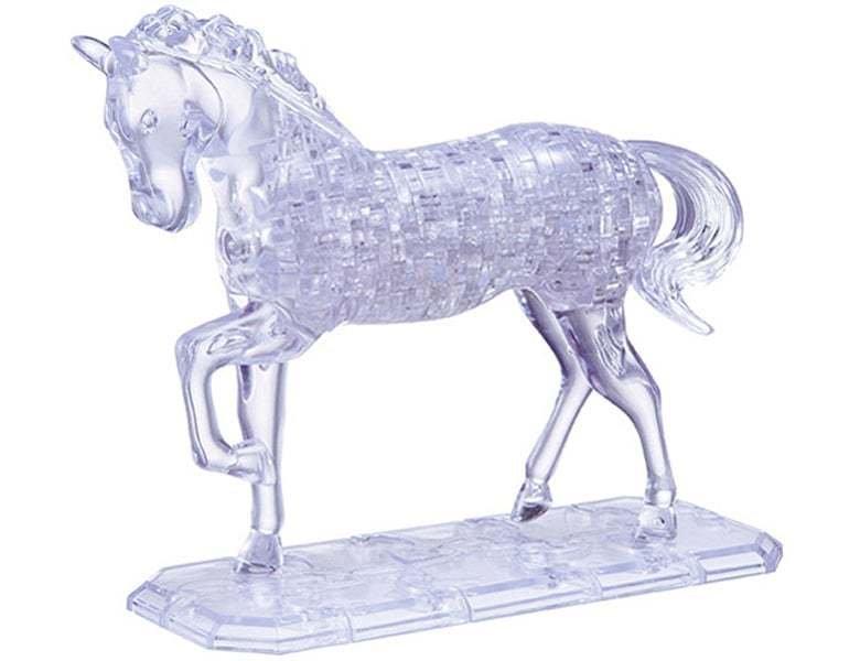 HCM KINZEL  Puzzle 3D Crystal Pferd (100Teile) 