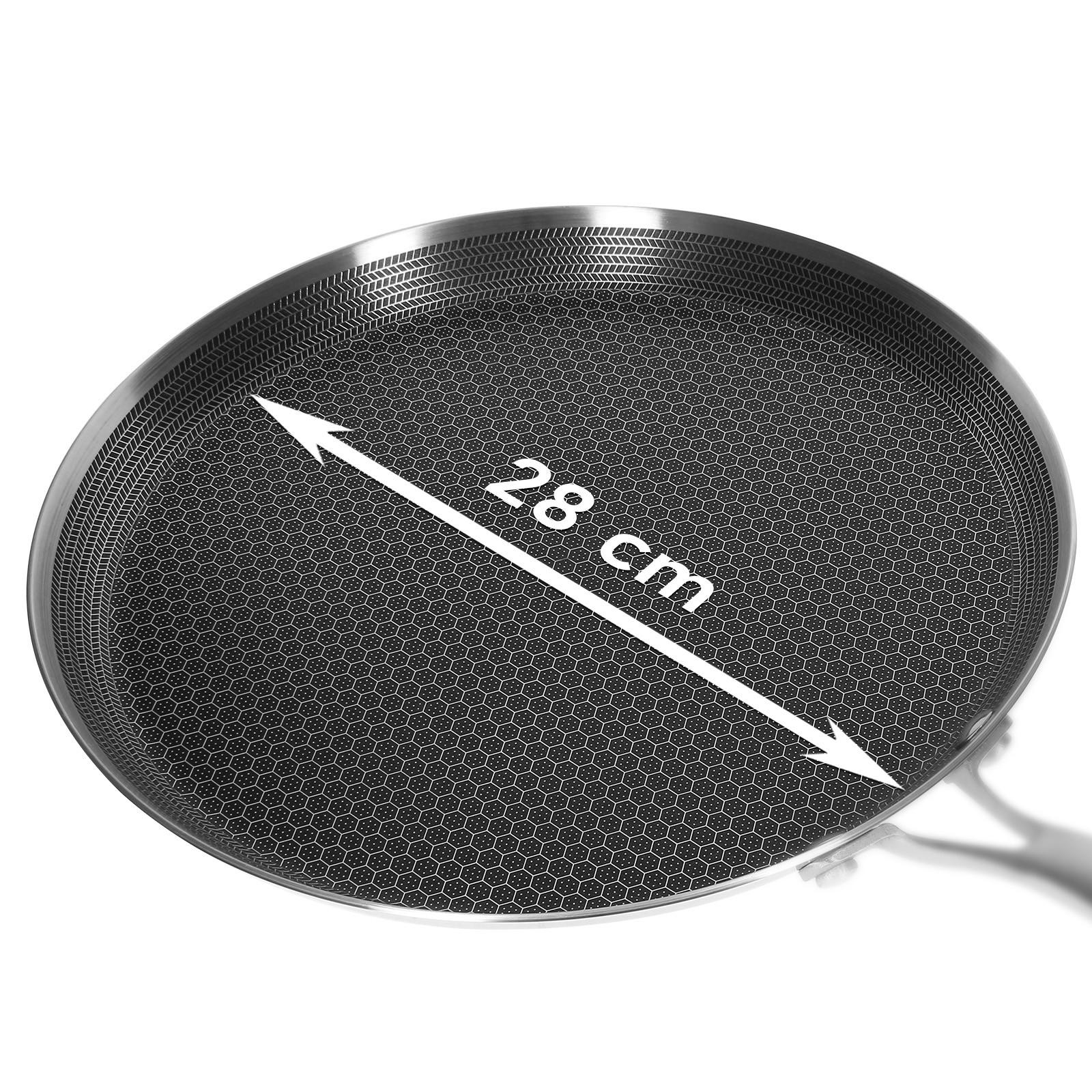 Cheffinger Antihaftbeschichtete Crêpes-Pfanne 28cm  