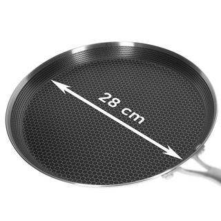 Cheffinger Antihaftbeschichtete Crêpes-Pfanne 28cm  