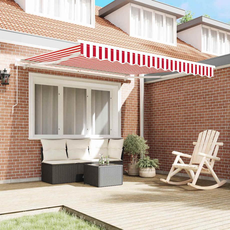 VidaXL Outdoor sonnenschutz markise polyester  