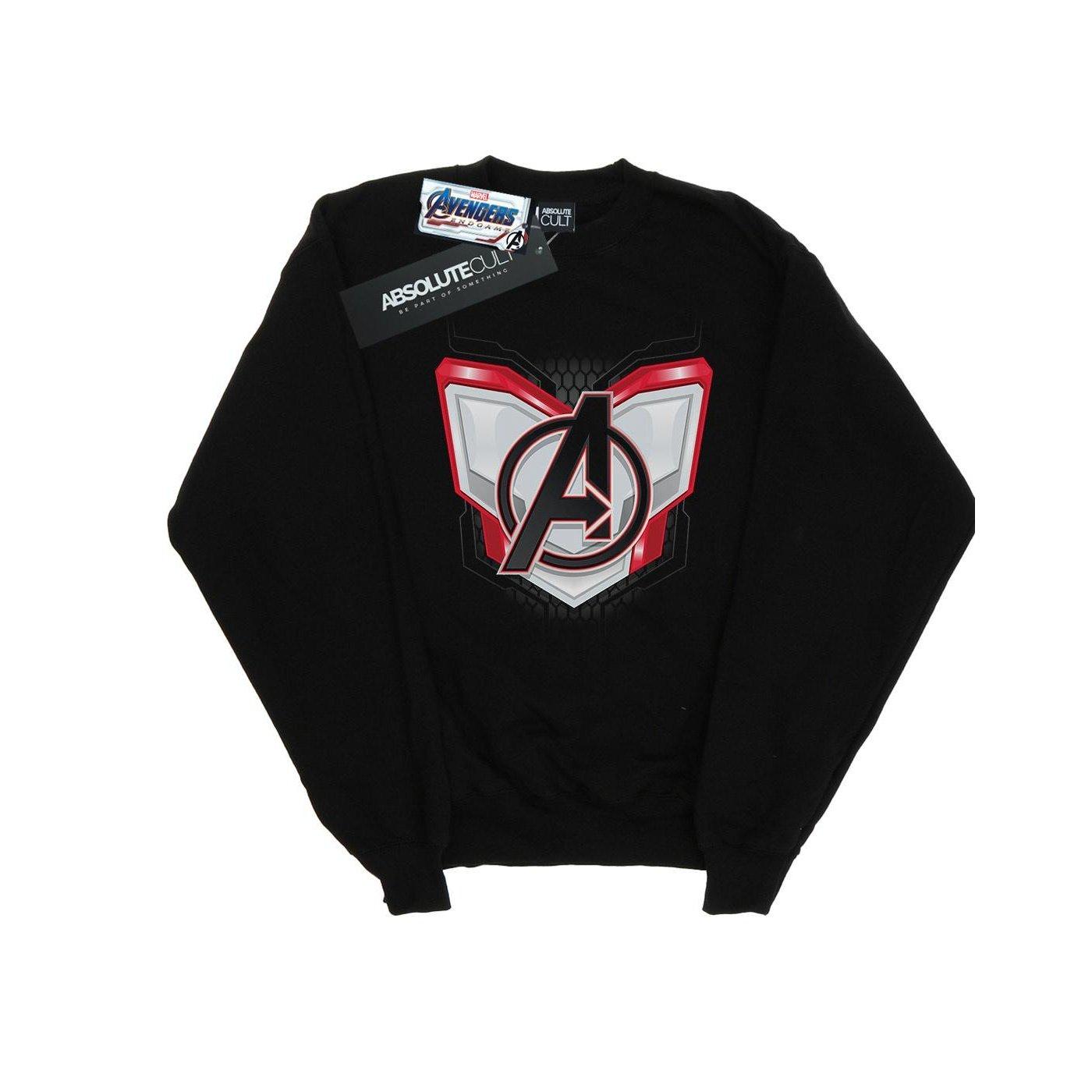 Image of Avengers Endgame Quantum Realm Suit Sweatshirt Damen Schwarz XL