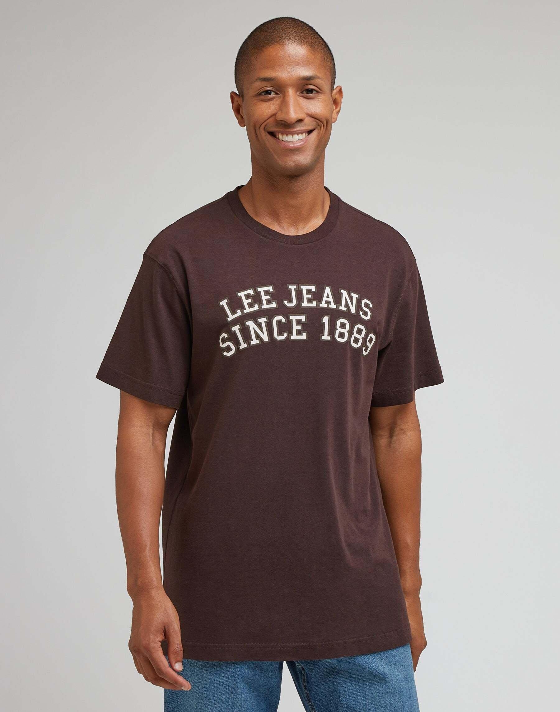 Image of T-shirts Shortsleeves Tee Herren Braun XL