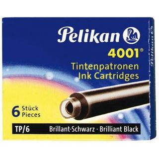 Pelikan PELIKAN Tinte 4001 TP/6 301218 brillantschwarz 6 Stück  