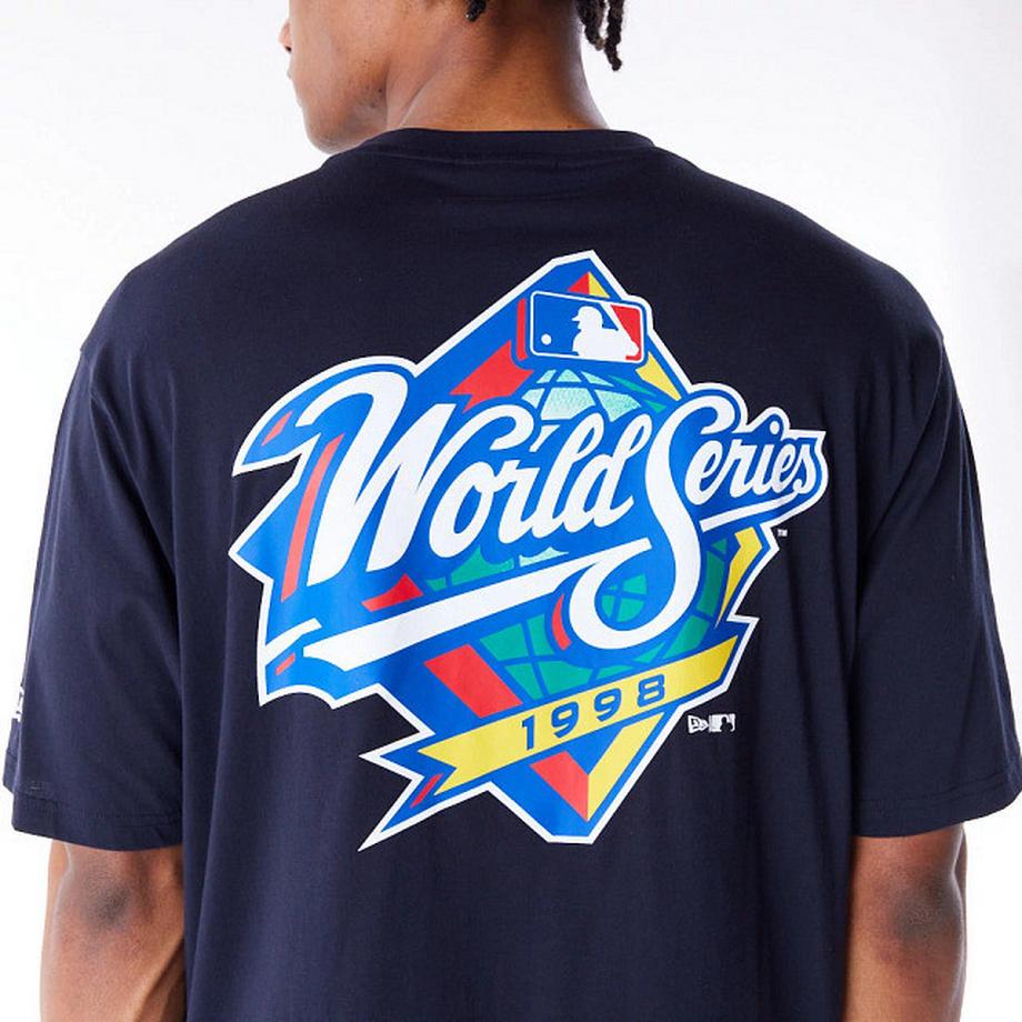 NEW ERA  oversized t-shirt new york yankees lb world series 