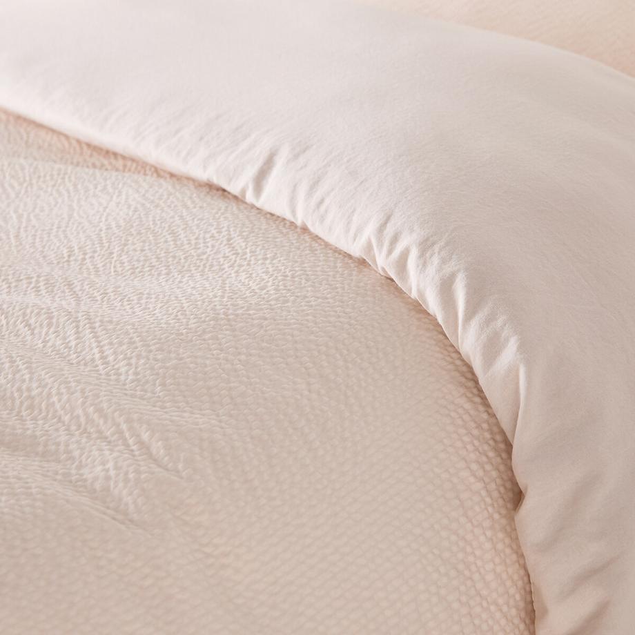 La Redoute Intérieurs Copripiumino Seersucker Cotone Cotone Lavato  