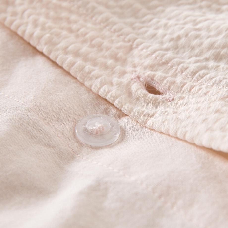 La Redoute Intérieurs Copripiumino Seersucker Cotone Cotone Lavato  