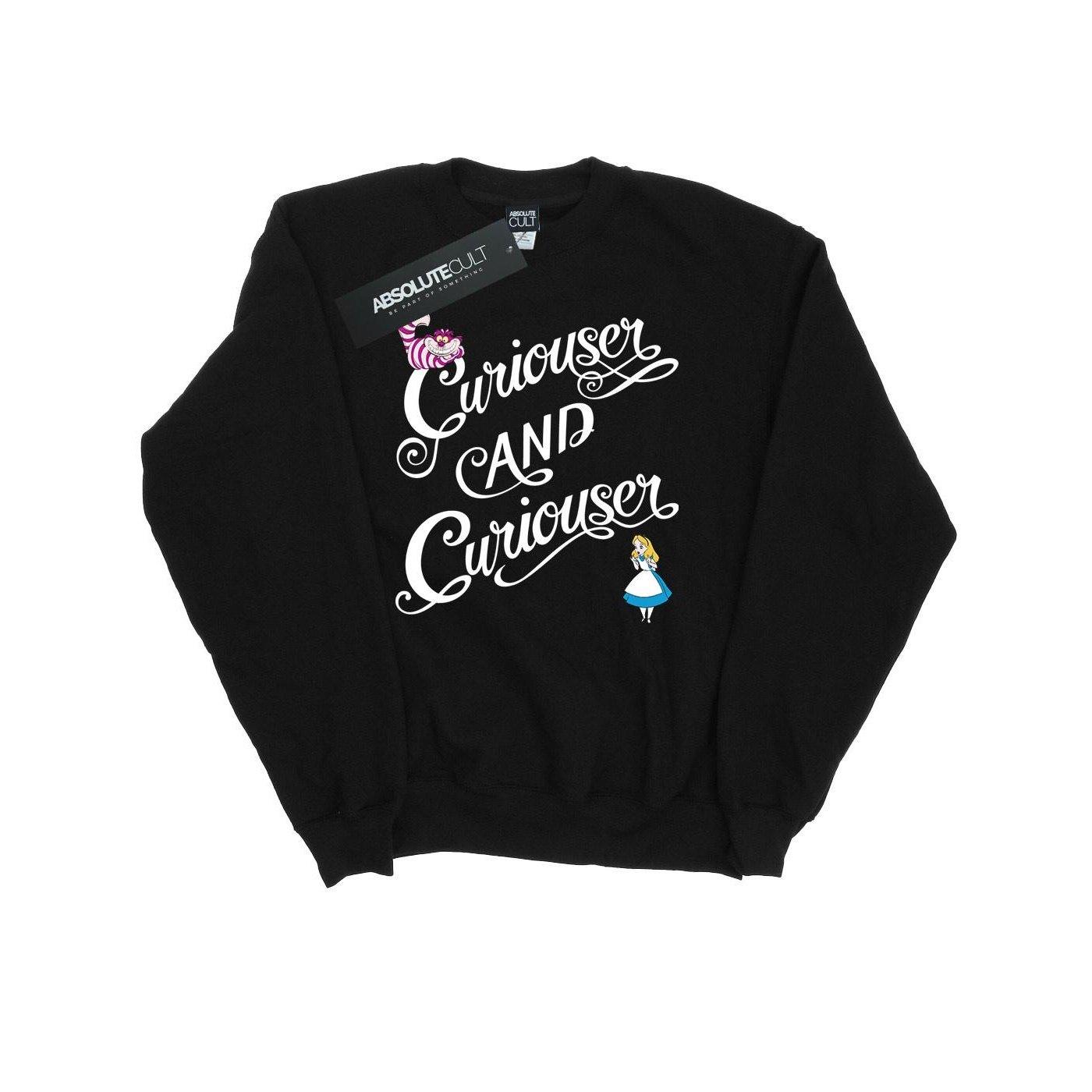 Disney  Sweat ALICE IN WONDERLAND CURIOUSER 