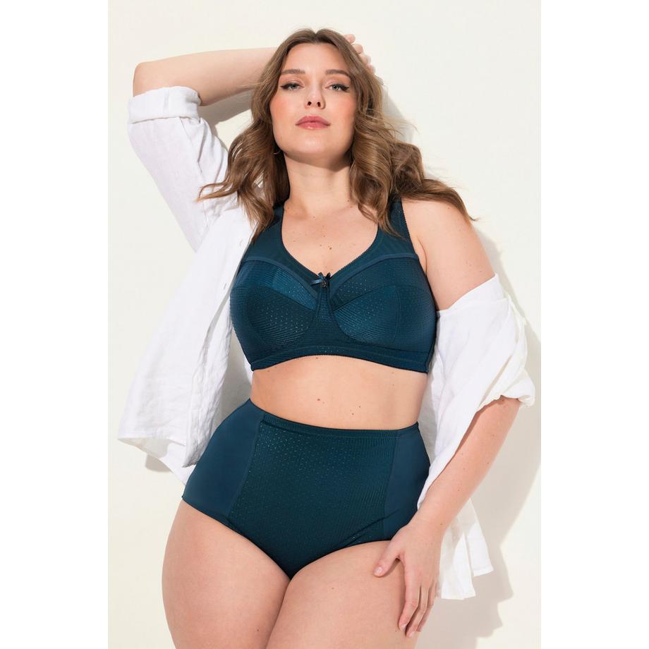 Ulla Popken Entlastungs-BH Struktur ohne Bügel Cup C-H  