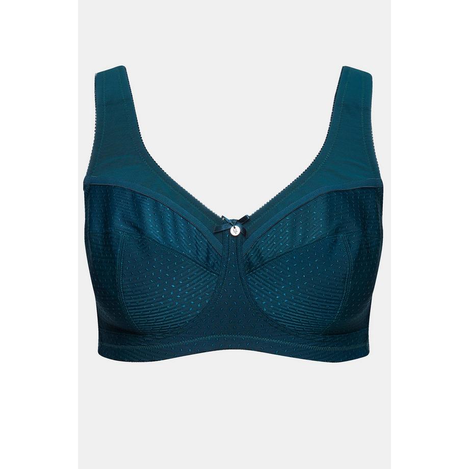 Ulla Popken Entlastungs-BH Struktur ohne Bügel Cup C-H  