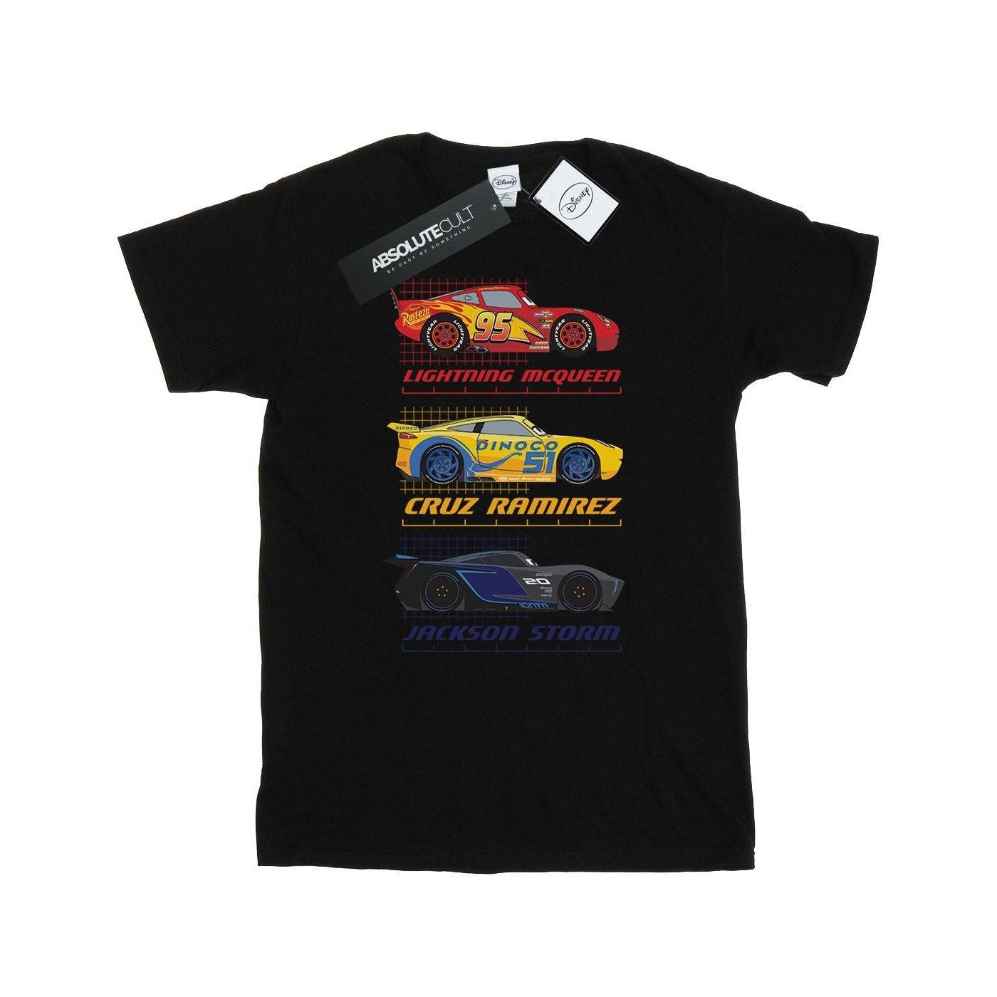 Image of Racer Profile Tshirt Herren Schwarz XL