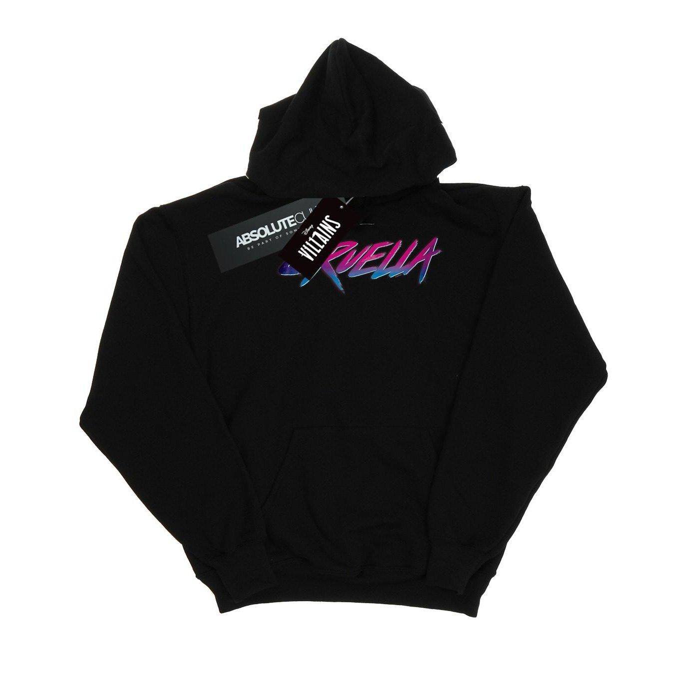 Image of Rad Cruella Kapuzenpullover Unisex Schwarz 128
