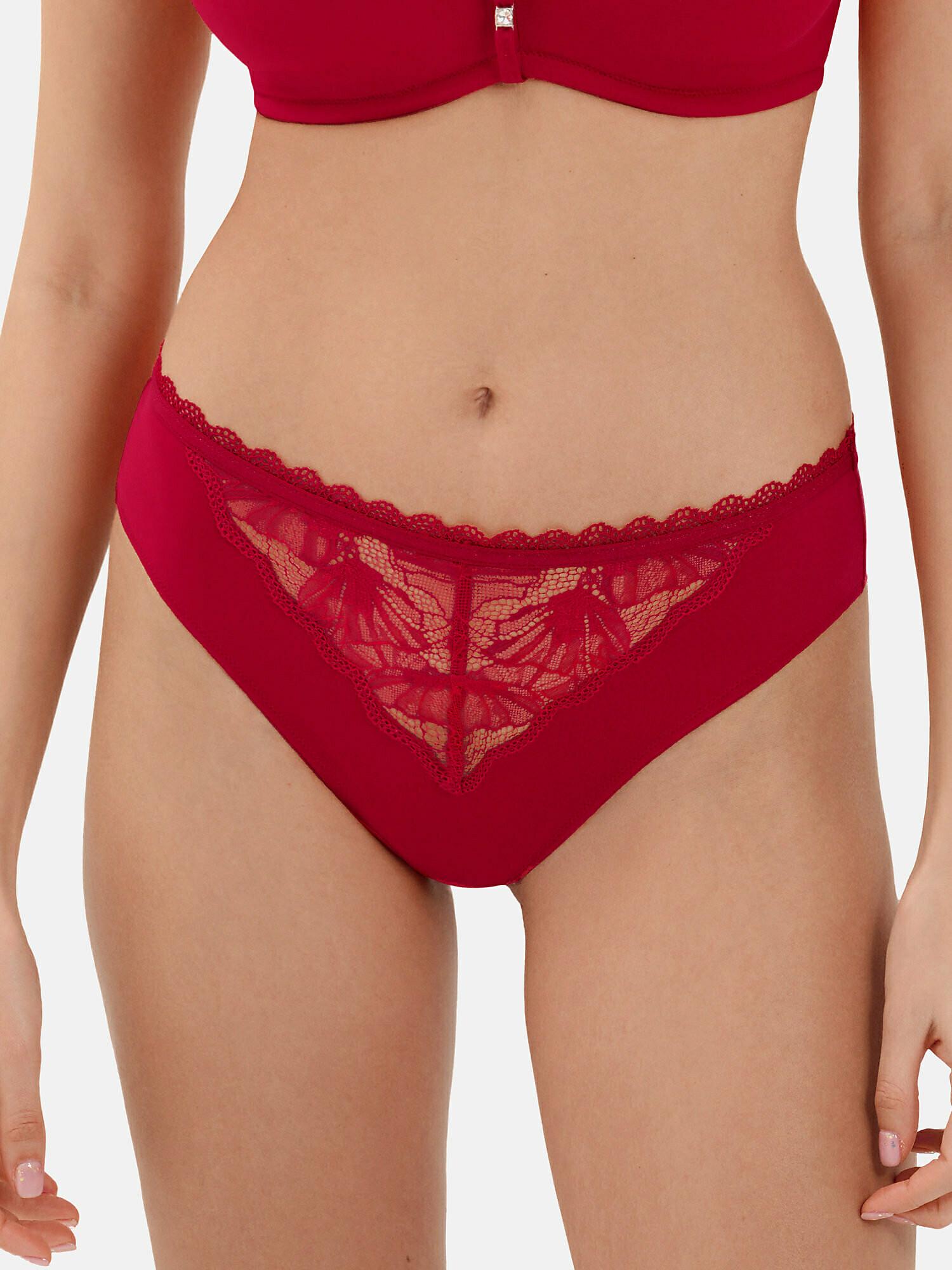 Image of Slip Sympathy Damen Rot Bunt 38