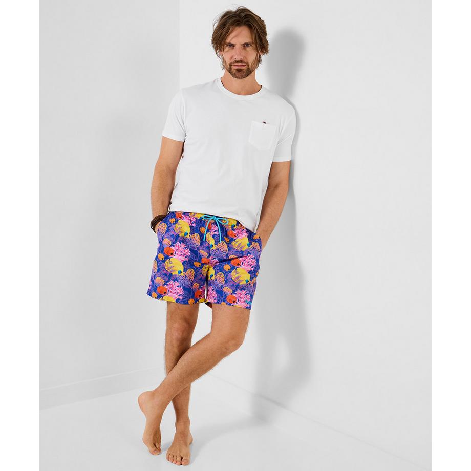 Joe Browns Short de Bain Motif Poissons Tropicaux  