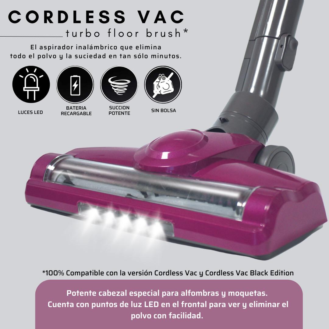STARLYF Turbobrosse avec LED-Pièce supplémentaire pour Starlyf Cordless Vac  