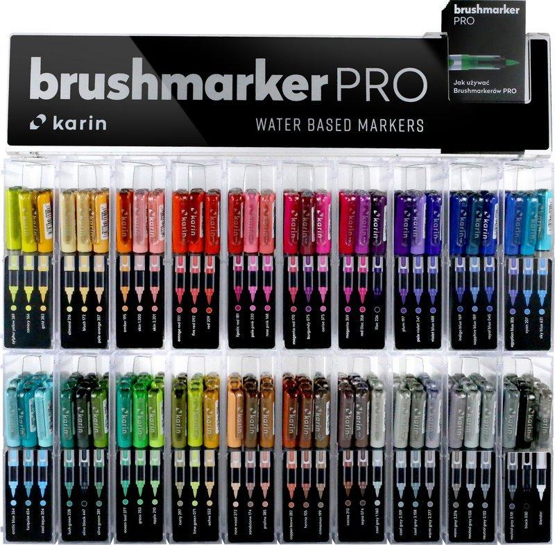 Image of KARIN Brush Marker PRO Display 240 Stück KARIN Brush Marker PRO Display 240 Stück