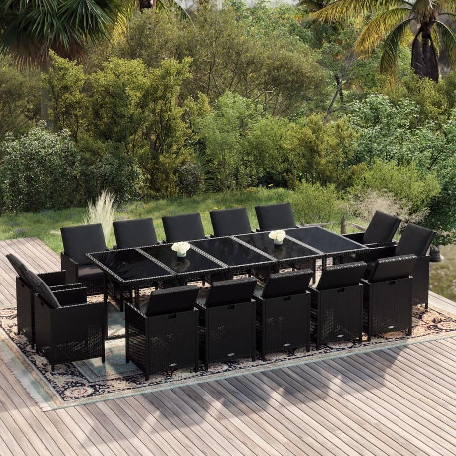 VidaXL set da pranzo per giardino  