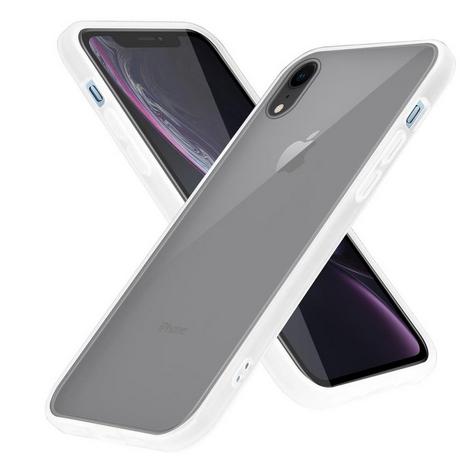 Cadorabo  Hülle für Apple iPhone XR Hybrid mit TPU Silikon Innenseite 