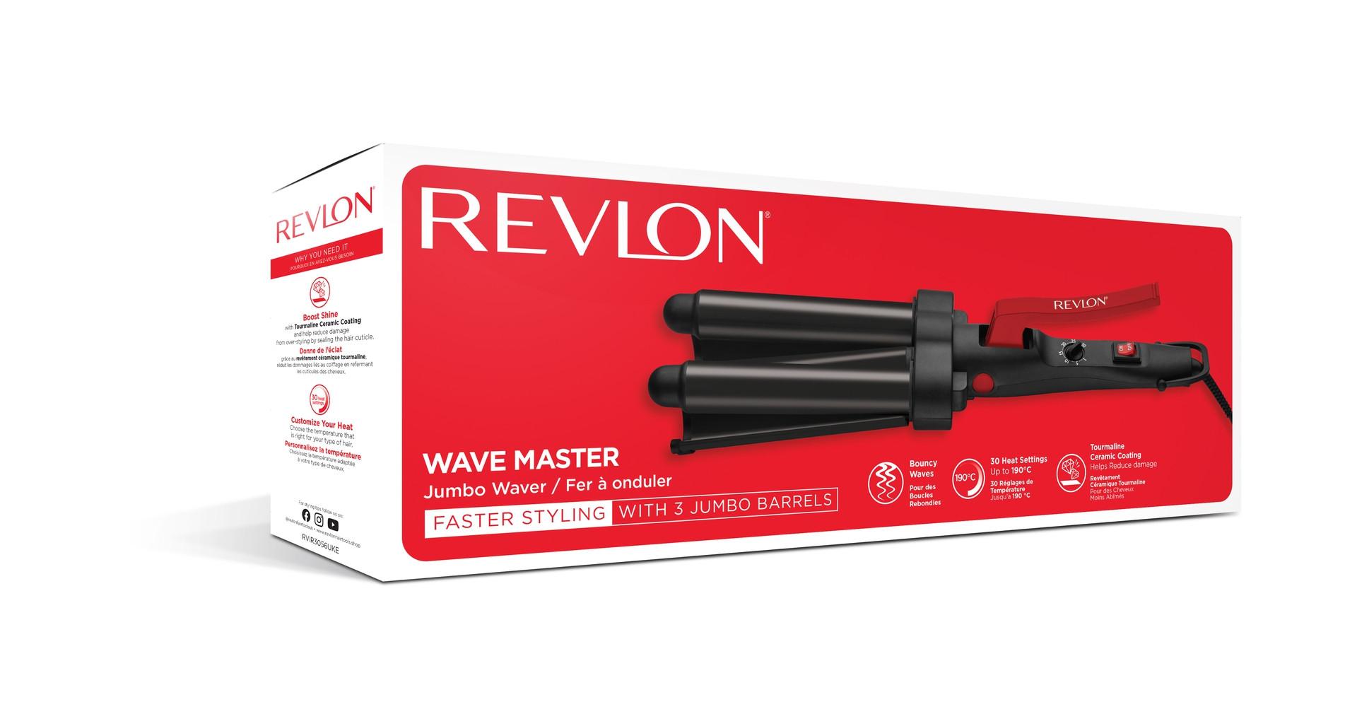 REVLON Fer à boucler Wave Master  