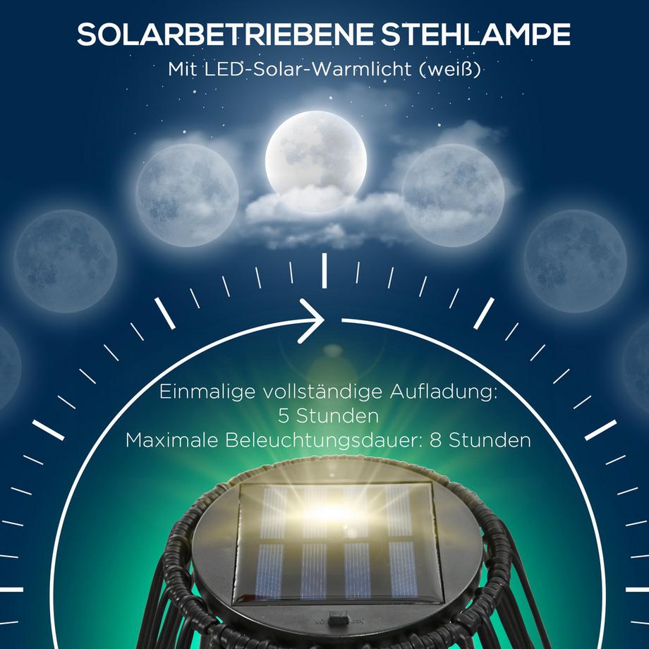 Outsunny Solarlampe  