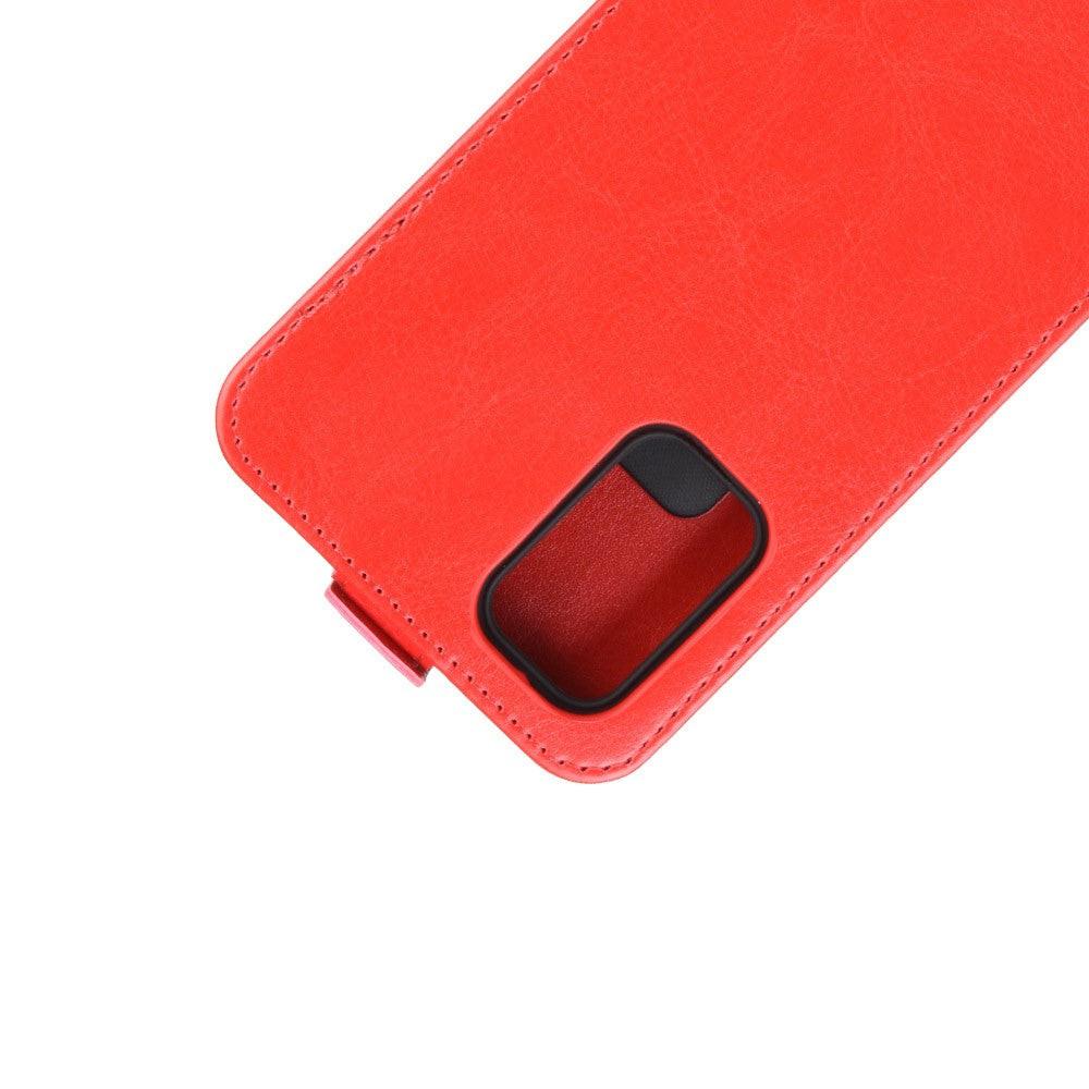 Cover-Discount  Galaxy S20+ Plus - Klassisches Leder Flip Case Vertikal 