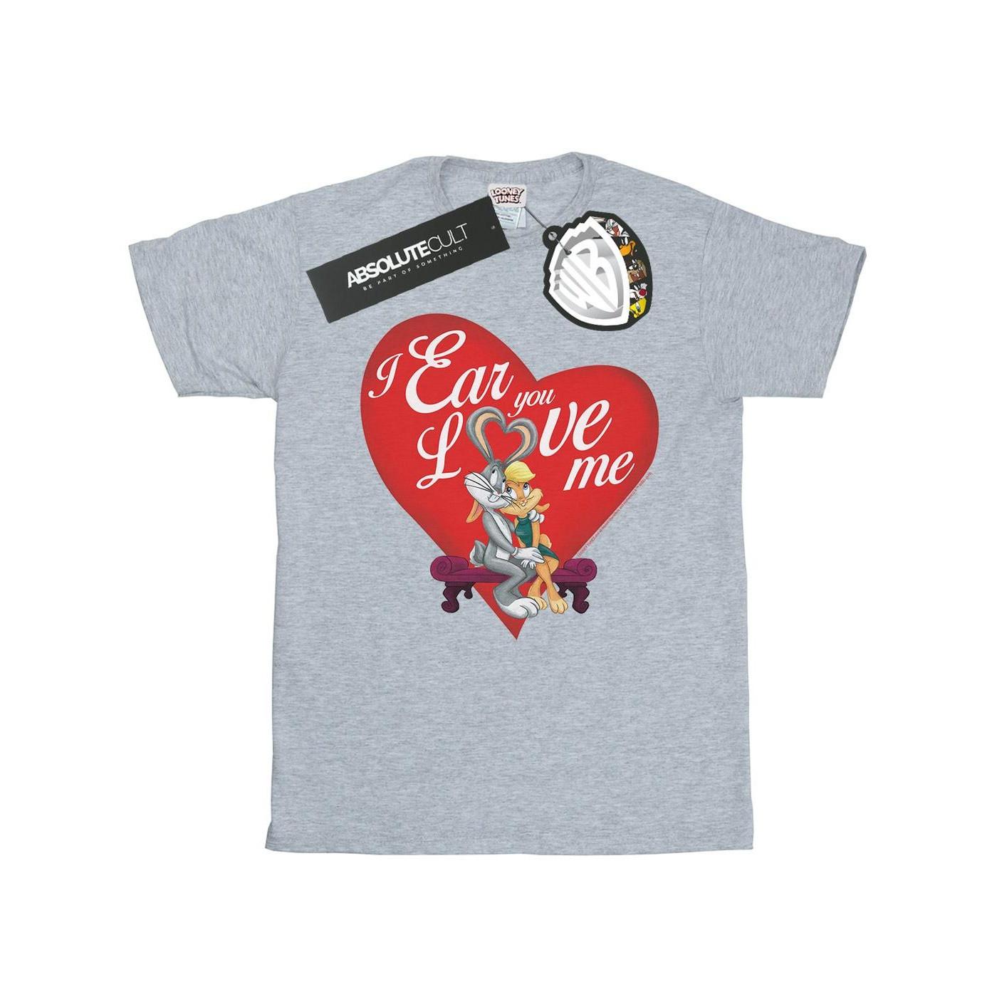 LOONEY TUNES  Bugs Bunny And Lola Valentine´s Day Love Me TShirt 