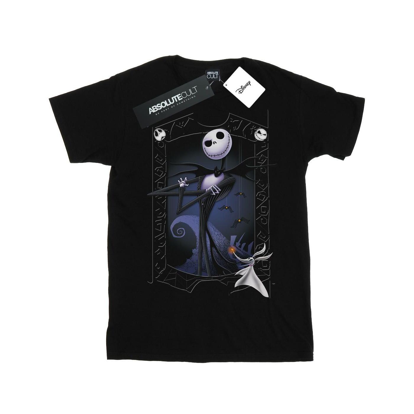 Image of Nightmare Before Christmas Pumpkin King Tshirt Damen Schwarz XXL