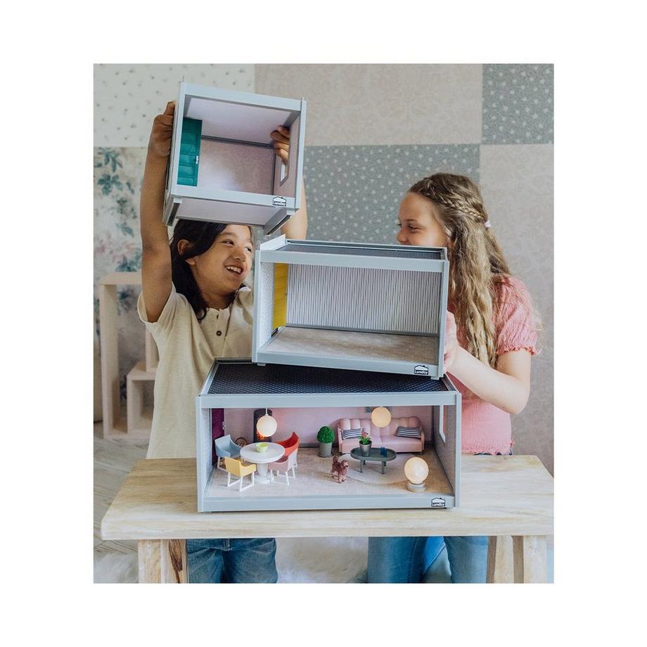 LUNDBY  Puppenhauszubehör Esszimmer Set 