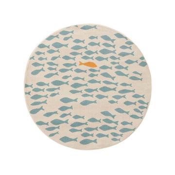 Tappeto bambino Fabius Beige/Blu